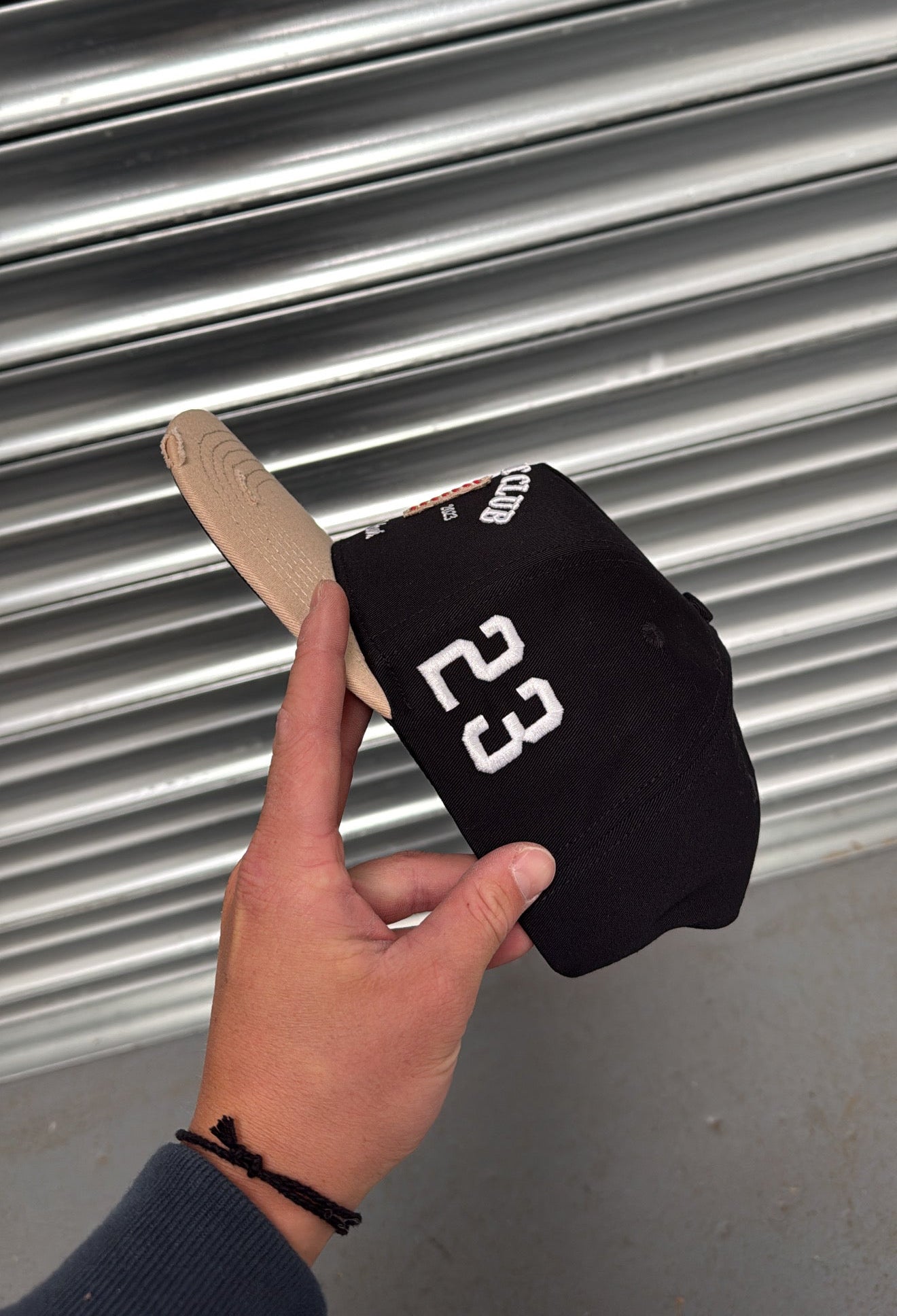ATHLETIC CLUB AMERICAN CAP - BLACK