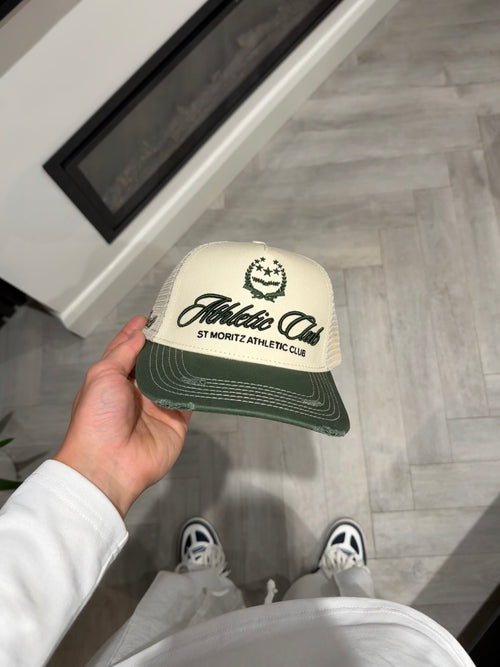 ATHLETIC CLUB TRUCKER CAP - GREEN