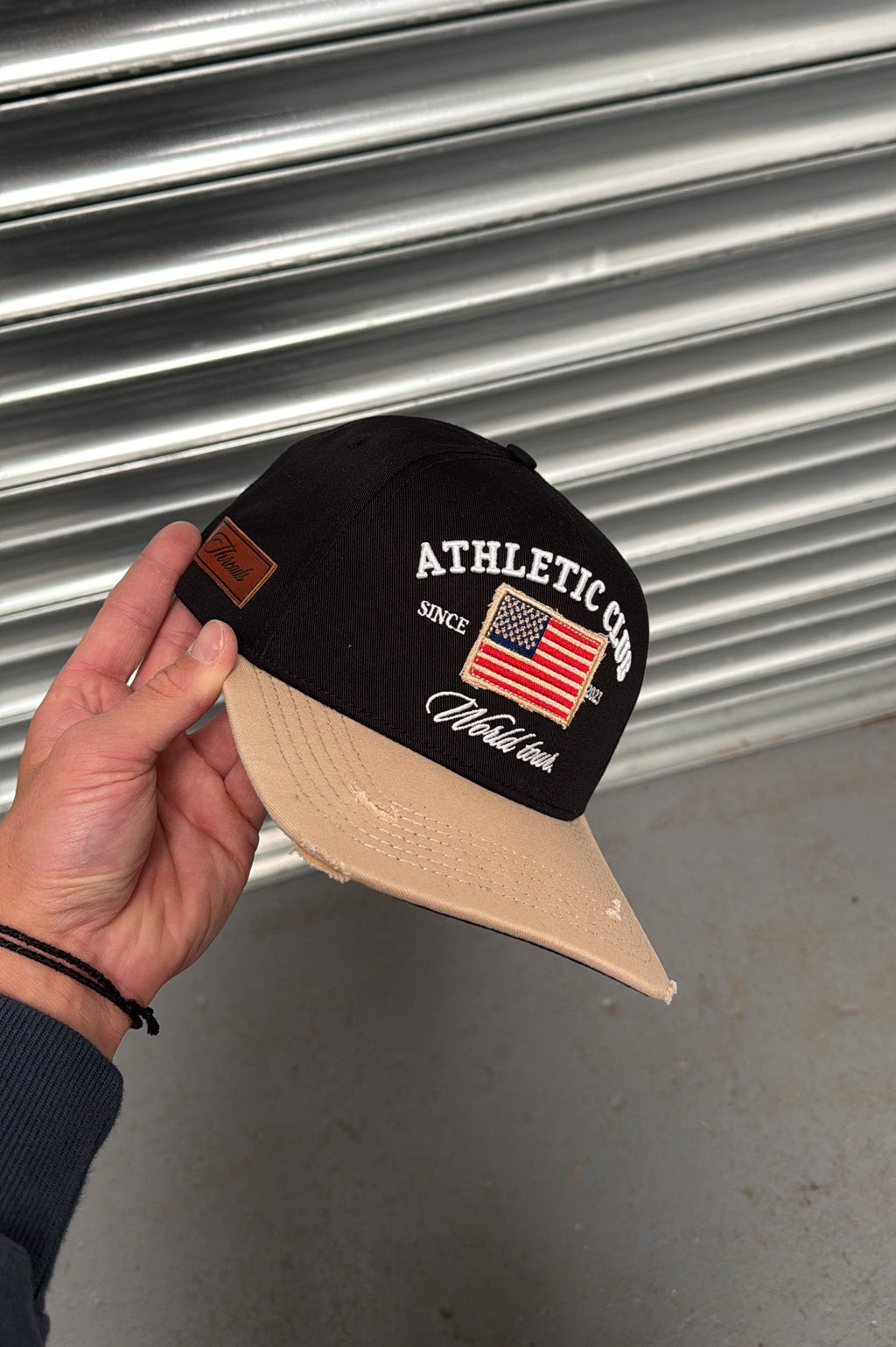 ATHLETIC CLUB AMERICAN CAP - BLACK