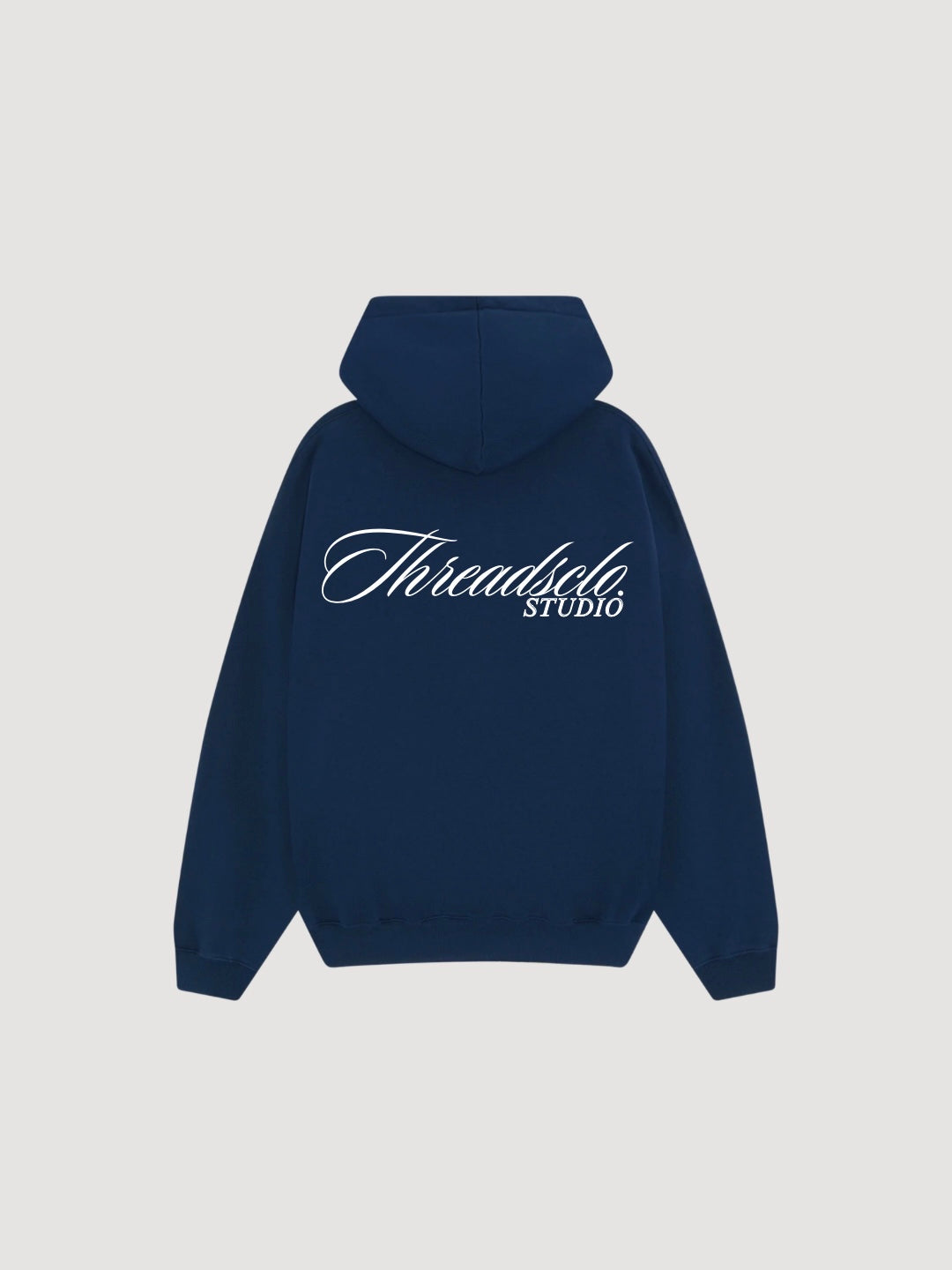Threads signature zip hoodie - navy