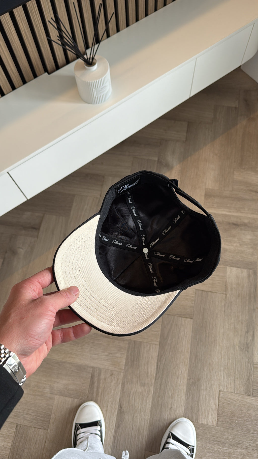 ATHLETIC CLUB PATCH CAP - BLACK