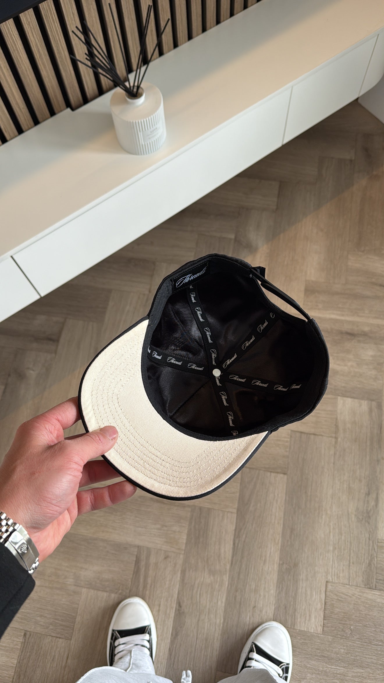 ATHLETIC CLUB PATCH CAP - BLACK