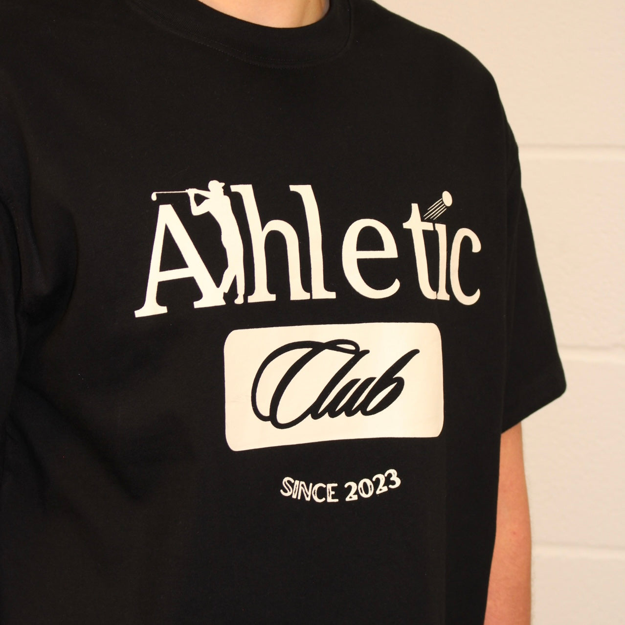 ATHLETIC CLUB GOLF TEE - BLACK
