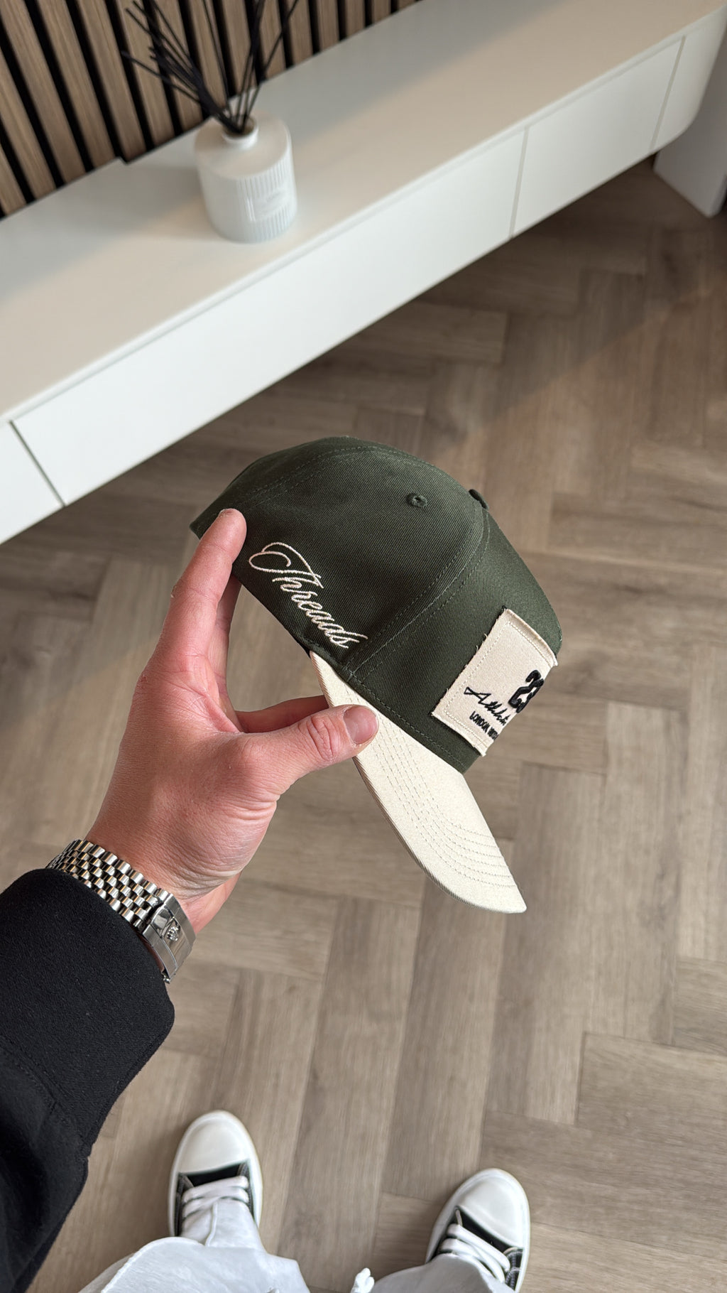 ATHLETIC CLUB PATCH CAP - GREEN