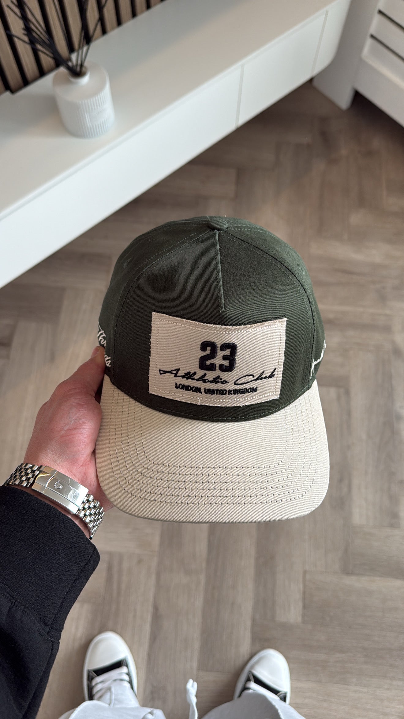 ATHLETIC CLUB PATCH CAP - GREEN