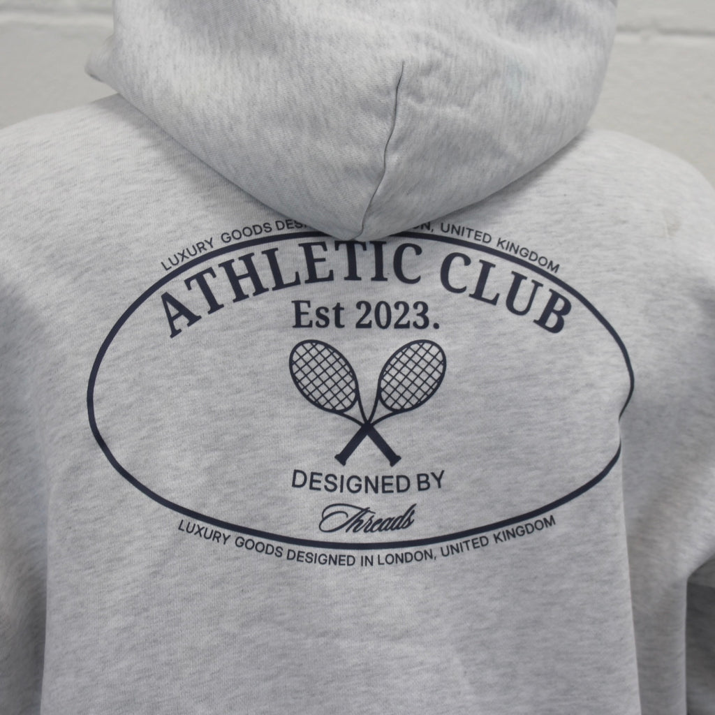ATHLETIC CLUB HOODIE - GREY