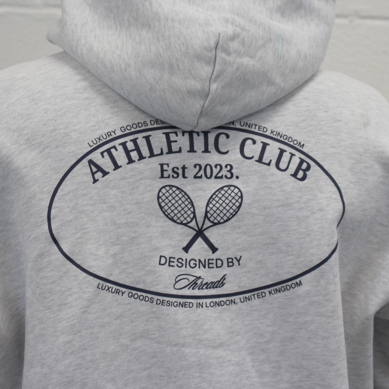 ATHLETIC CLUB HOODIE - GREY