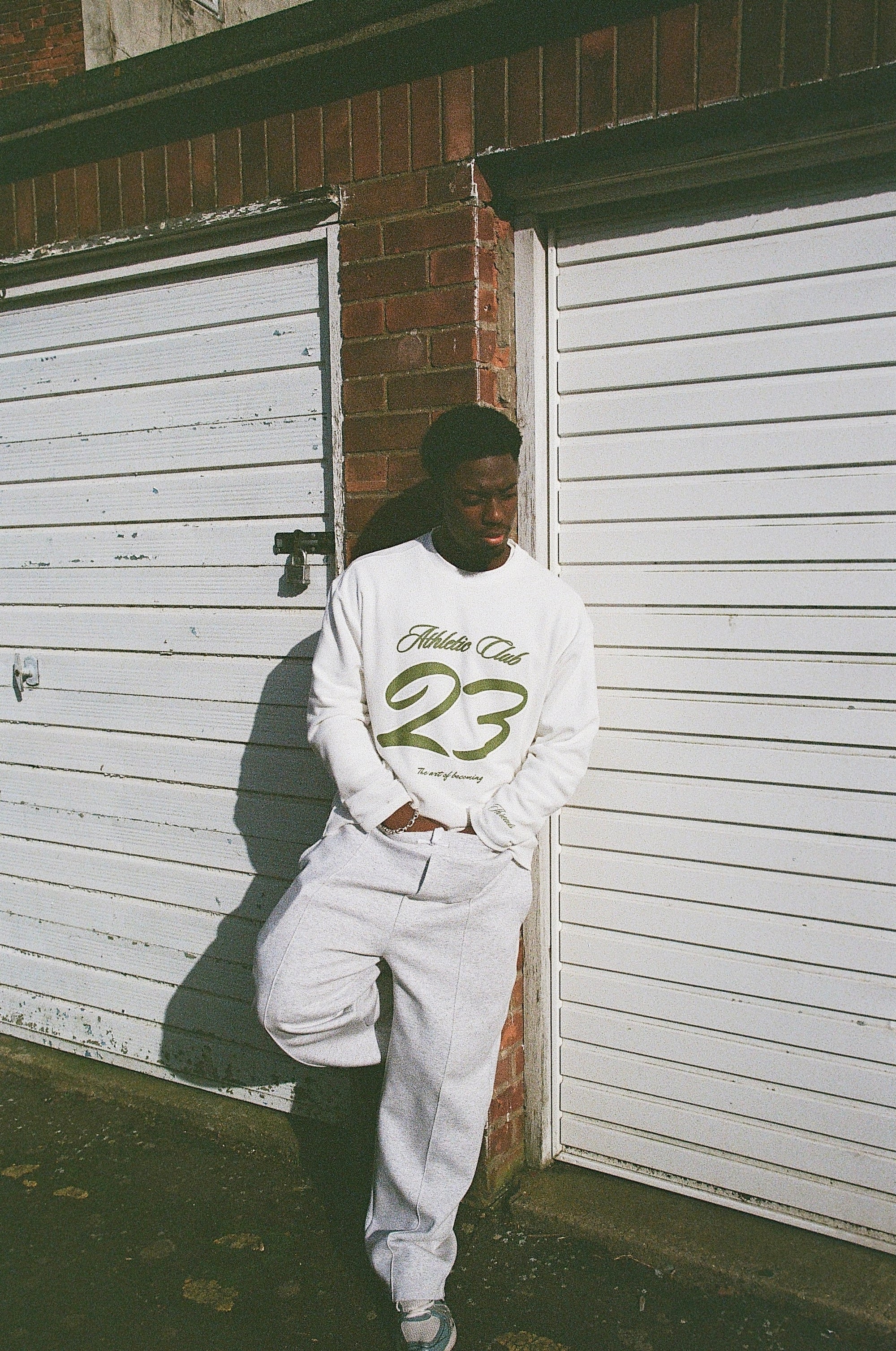 ATHLETIC CLUB WAFFLE LONG SLEEVE - CREAM