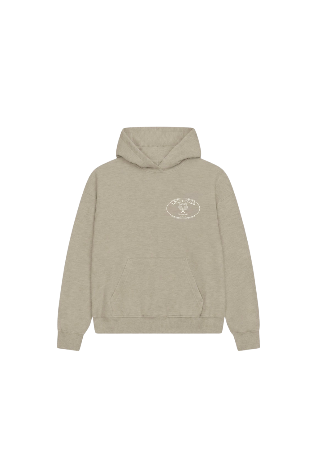 ATHLETIC CLUB HOODIE - KHAKI