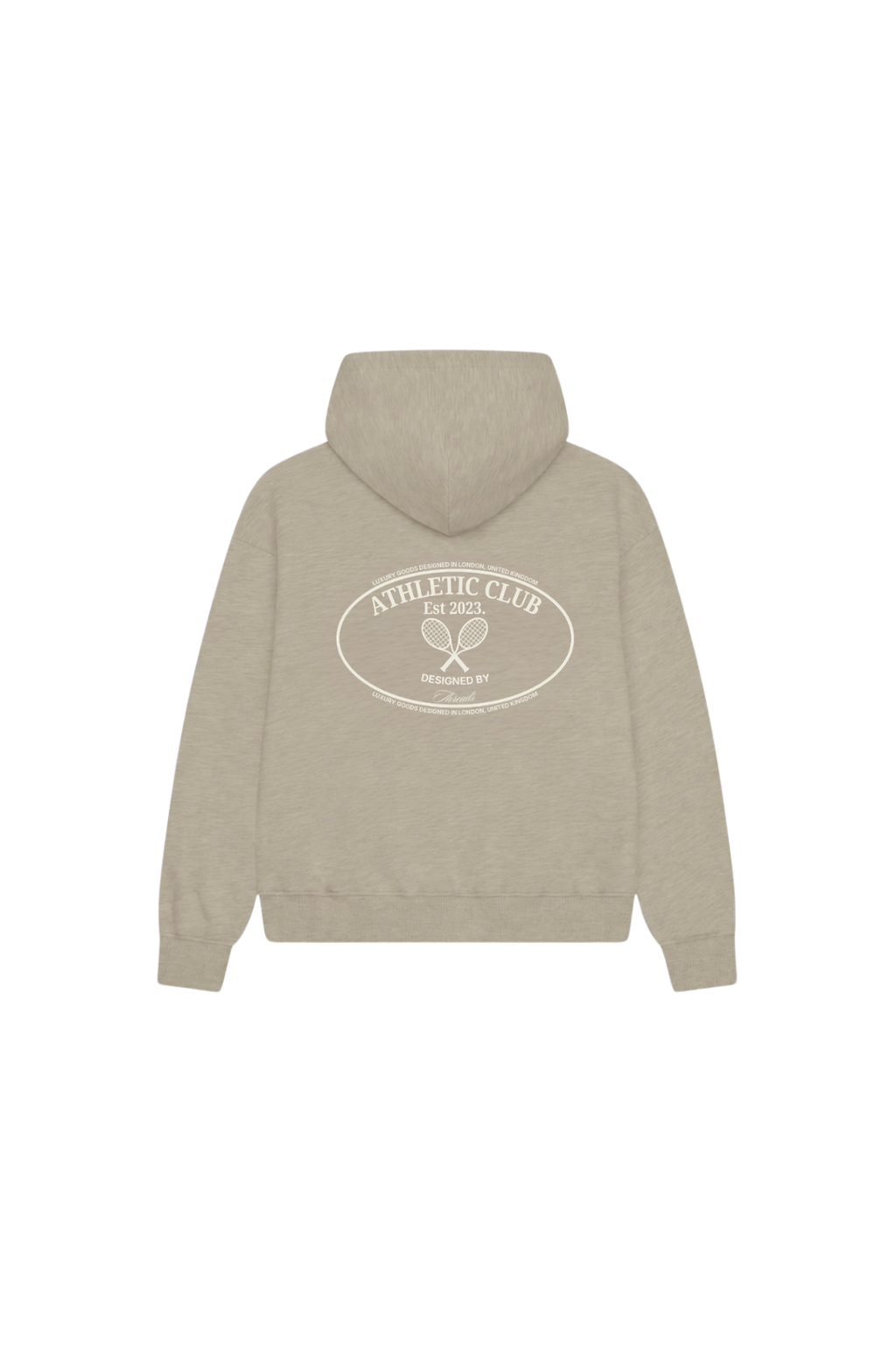 ATHLETIC CLUB HOODIE - KHAKI