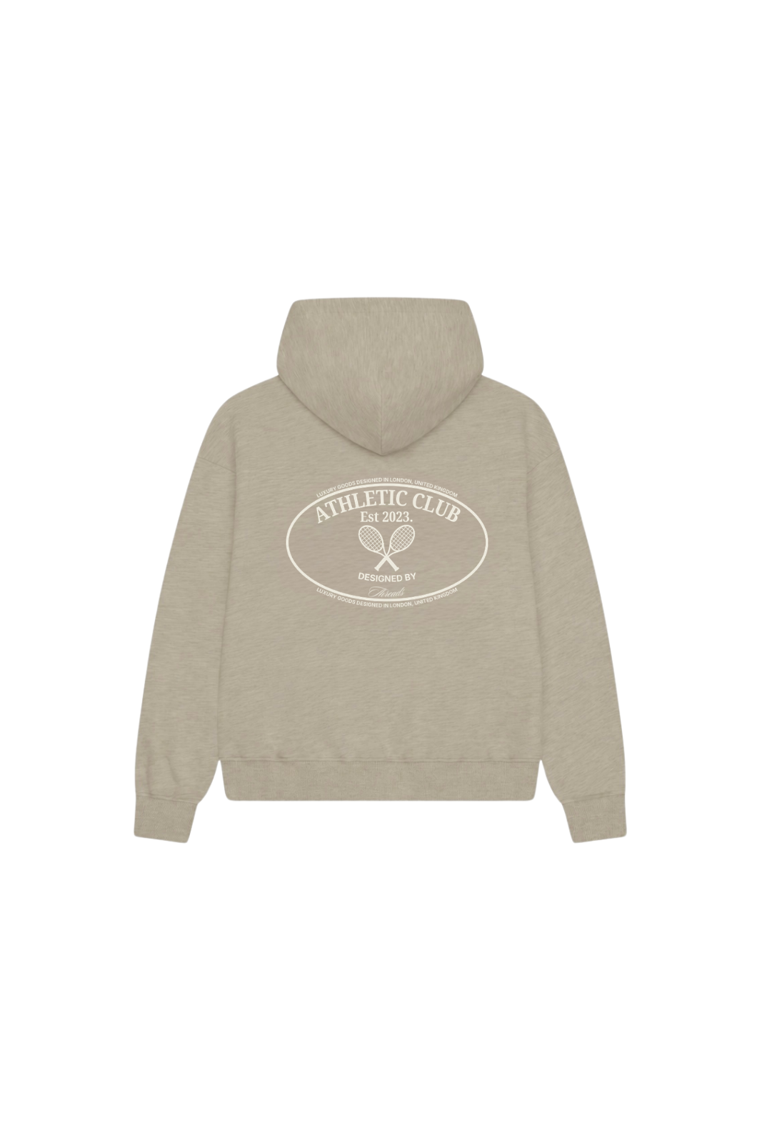 ATHLETIC CLUB HOODIE - KHAKI