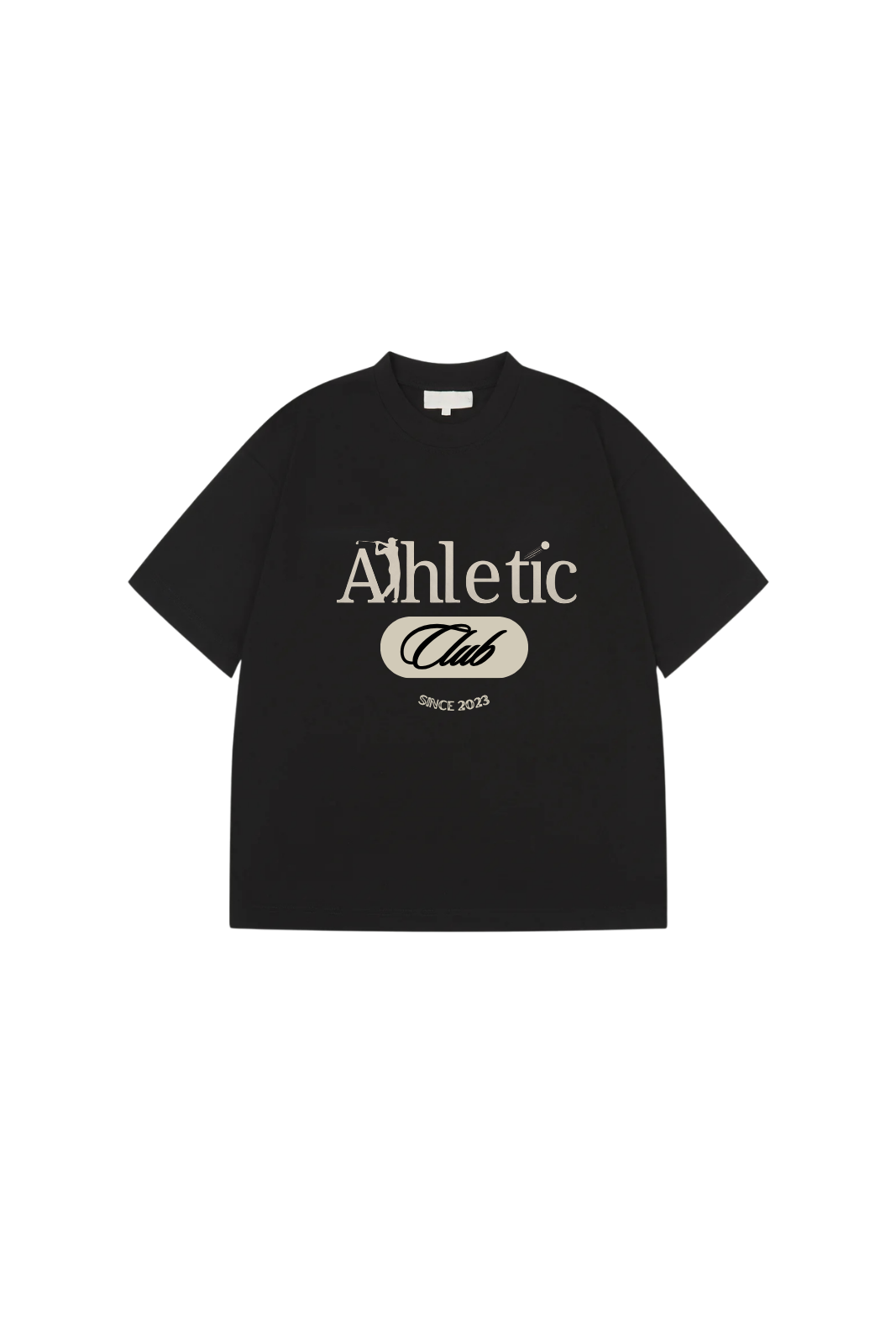 ATHLETIC CLUB GOLF TEE - BLACK