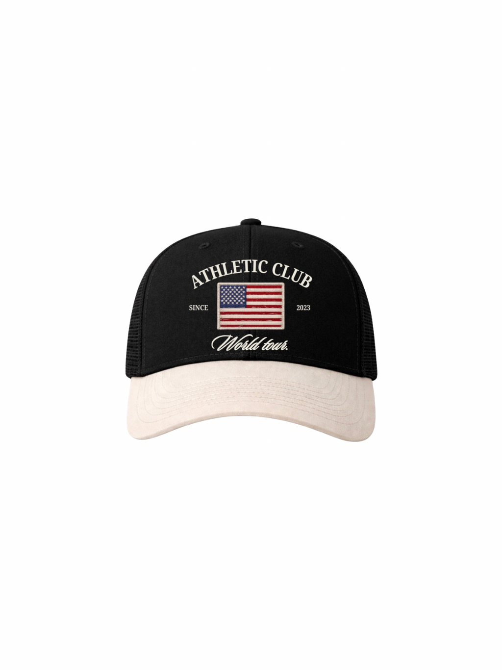 ATHLETIC CLUB AMERICAN CAP - BLACK