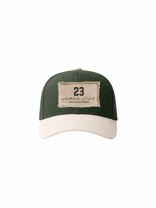 ATHLETIC CLUB CAP - GREEN PATCH