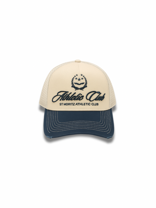 ATHLETIC CLUB TRUCKER CAP - NAVY